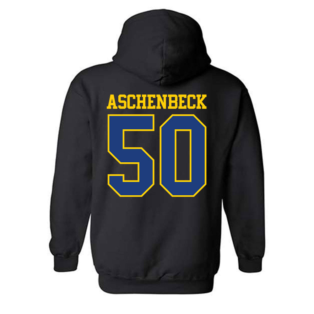 McNeese State - NCAA Football : Eric Aschenbeck - Classic Shersey Hooded Sweatshirt-1