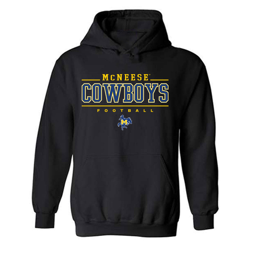 McNeese State - NCAA Football : Cohen Charles - Classic Shersey Hooded Sweatshirt-0