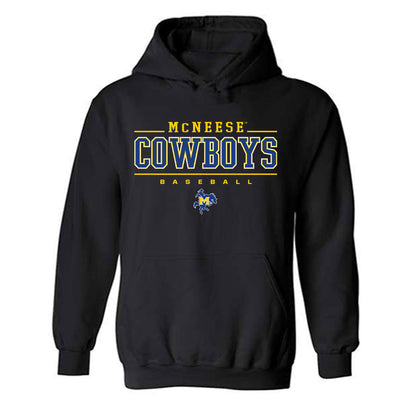 McNeese State - NCAA Baseball : Reese Ashworth - Classic Shersey Hooded Sweatshirt-0