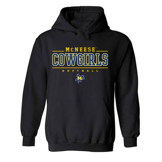 McNeese State - NCAA Softball : Morgan Foster - Classic Shersey Hooded Sweatshirt-0