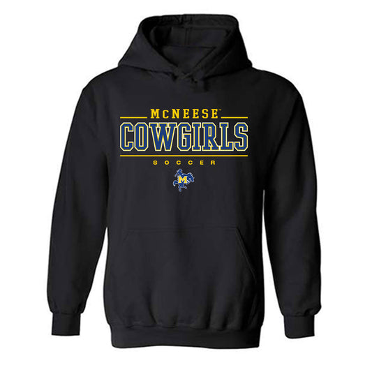 McNeese State - NCAA Women's Soccer : Vitoria Mitre - Classic Shersey Hooded Sweatshirt-0