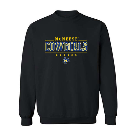 McNeese State - NCAA Women's Soccer : Vitoria Mitre - Classic Shersey Crewneck Sweatshirt-0