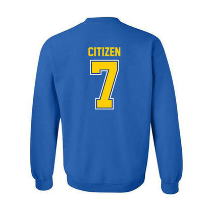 McNeese State - NCAA Football : trevonte citizen - Classic Shersey Crewneck Sweatshirt-1