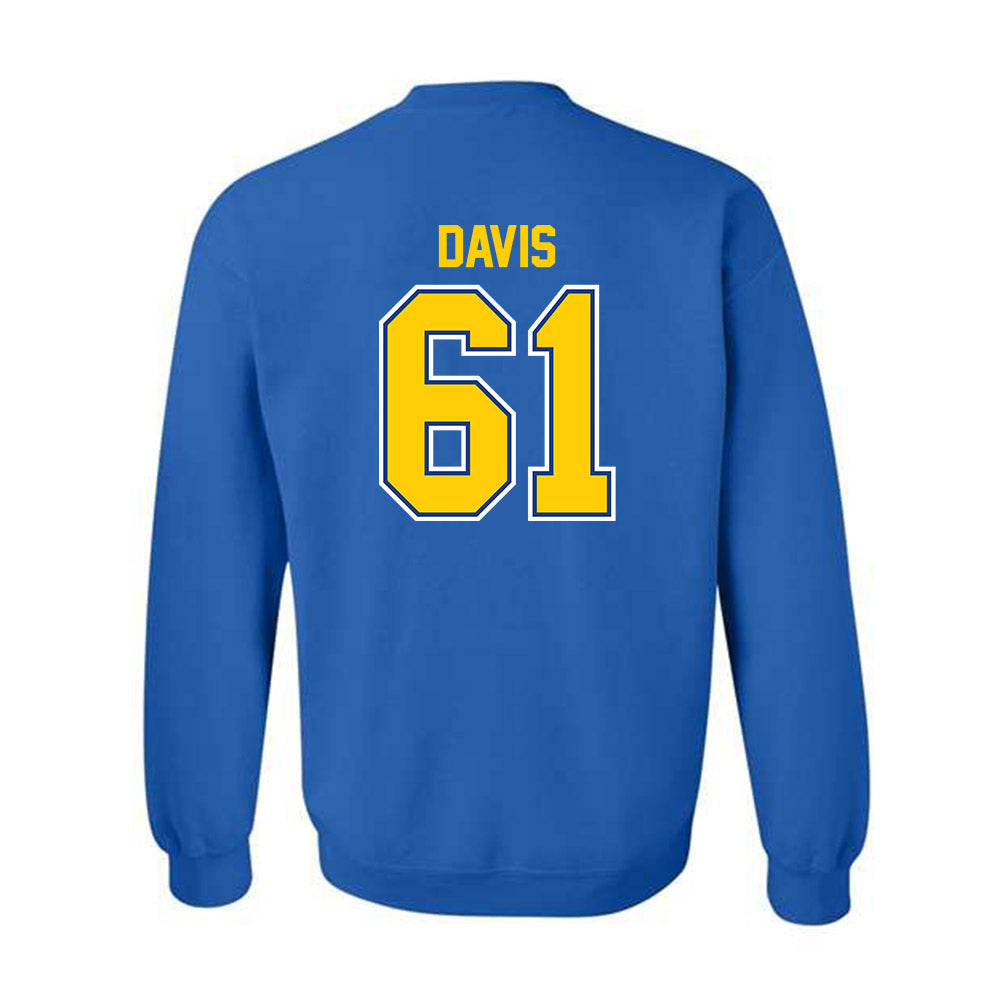 McNeese State - NCAA Football : Dawson Davis - Classic Shersey Crewneck Sweatshirt-1