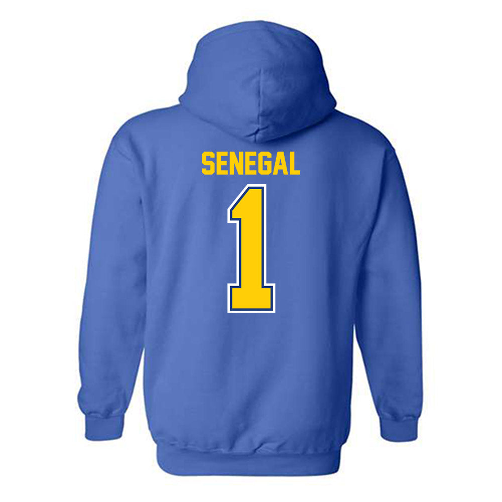 McNeese State - NCAA Football : Kameran Senegal - Classic Shersey Hooded Sweatshirt-1