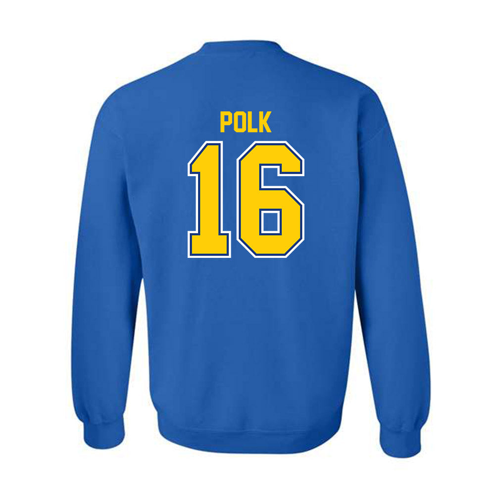 McNeese State - NCAA Football : Kylon Polk - Classic Shersey Crewneck Sweatshirt-1
