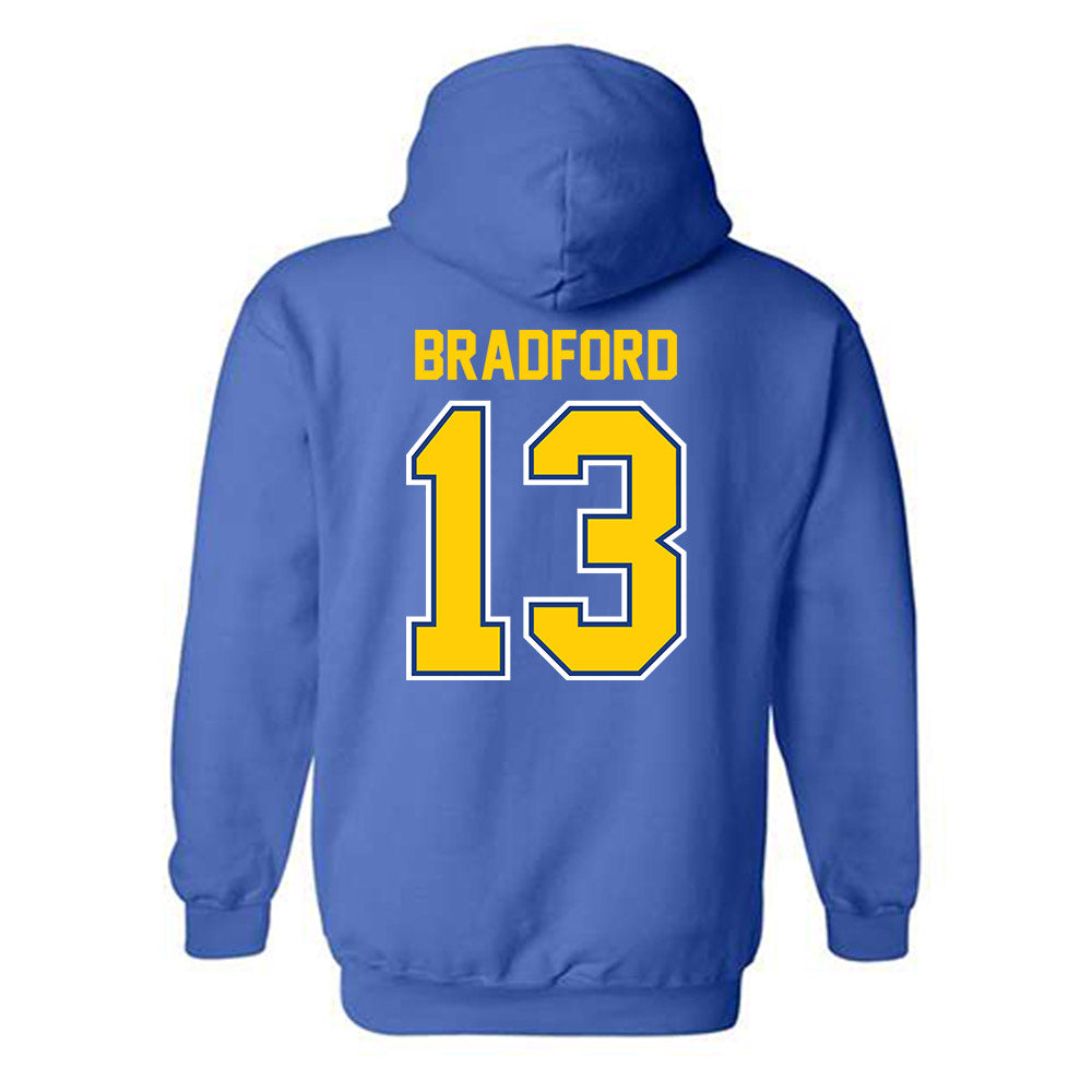 McNeese State - NCAA Football : Trevon Bradford - Classic Shersey Hooded Sweatshirt-1