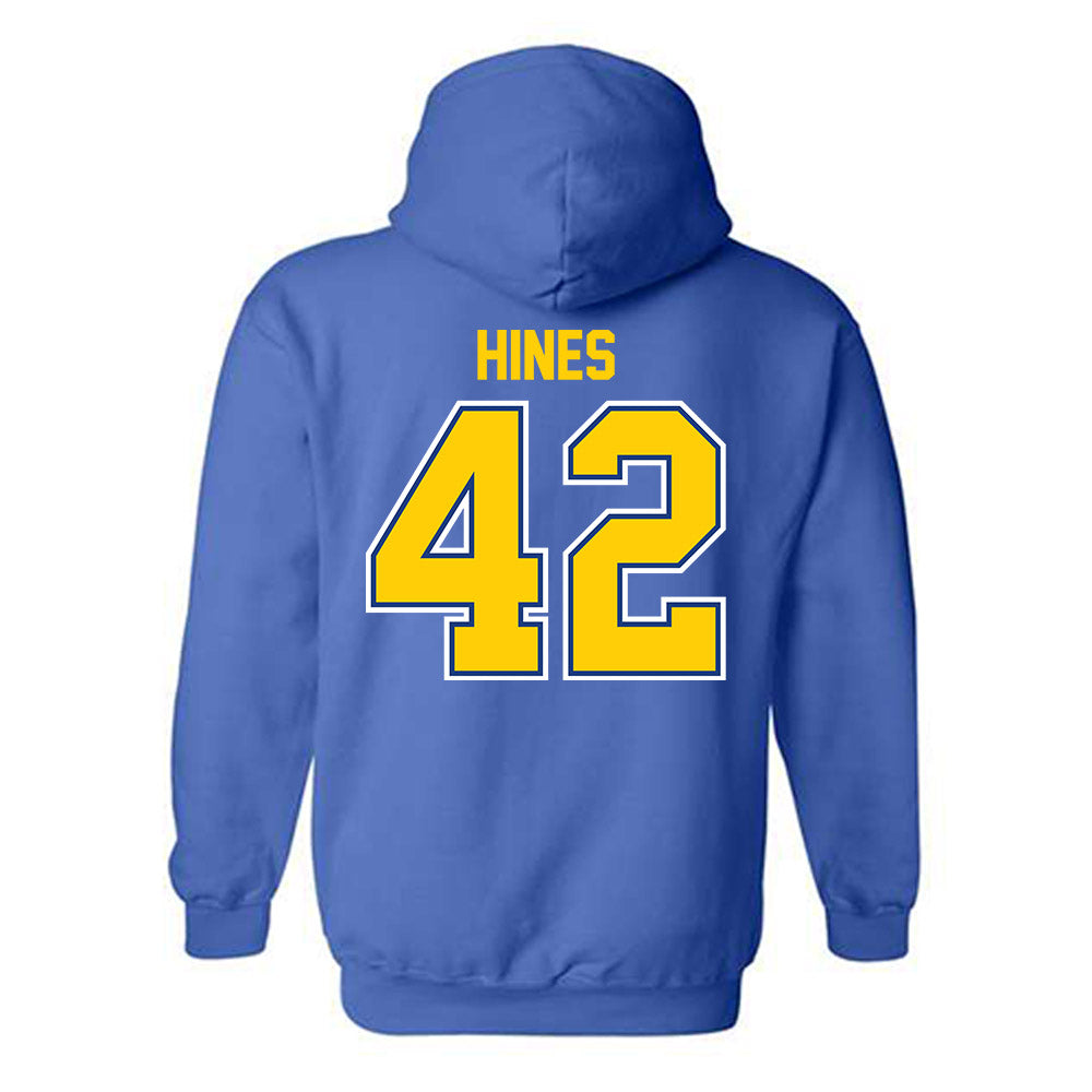 McNeese State - NCAA Football : Kesean Hines - Classic Shersey Hooded Sweatshirt-1