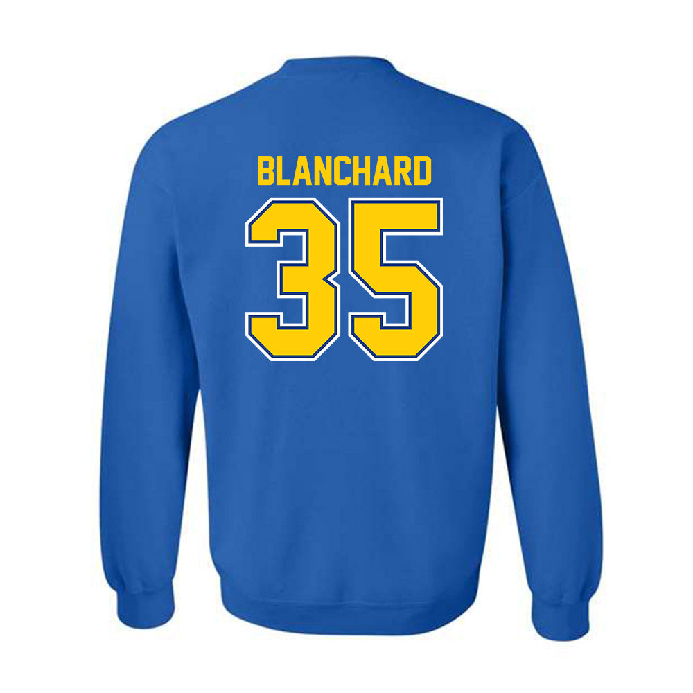 McNeese State - NCAA Baseball : Garett Blanchard - Classic Shersey Crewneck Sweatshirt-1