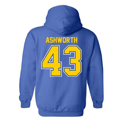 McNeese State - NCAA Baseball : Reese Ashworth - Classic Shersey Hooded Sweatshirt-1