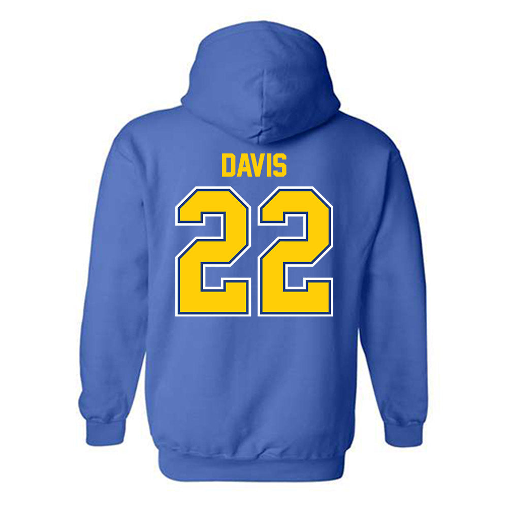 McNeese State - NCAA Football : Marquez Davis - Classic Shersey Hooded Sweatshirt-1
