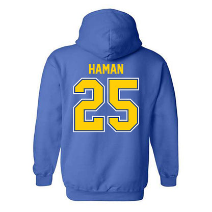 McNeese State - NCAA Football : Trevor Haman - Classic Shersey Hooded Sweatshirt-1