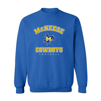 McNeese State - NCAA Football : Reed Boyd - Classic Shersey Crewneck Sweatshirt-0