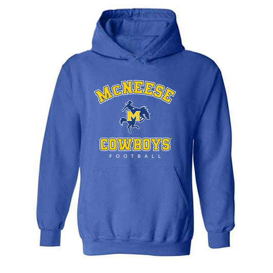 McNeese State - NCAA Football : Marquez Davis - Classic Shersey Hooded Sweatshirt-0