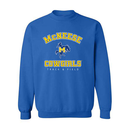 McNeese State - NCAA Women's Track & Field : Brianna Underwood - Classic Shersey Crewneck Sweatshirt-0