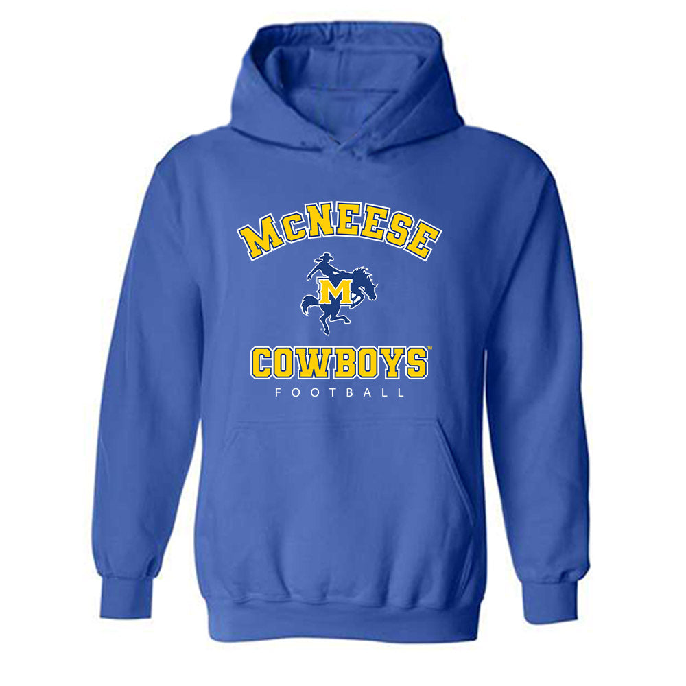 McNeese State - NCAA Football : Kenyatta Fleet - Classic Shersey Hooded Sweatshirt-0