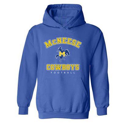 McNeese State - NCAA Football : Kenyatta Fleet - Classic Shersey Hooded Sweatshirt-0