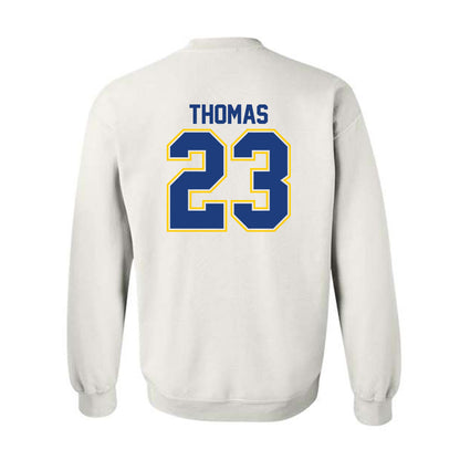 McNeese State - NCAA Football : Peyton Thomas - Classic Shersey Crewneck Sweatshirt-1