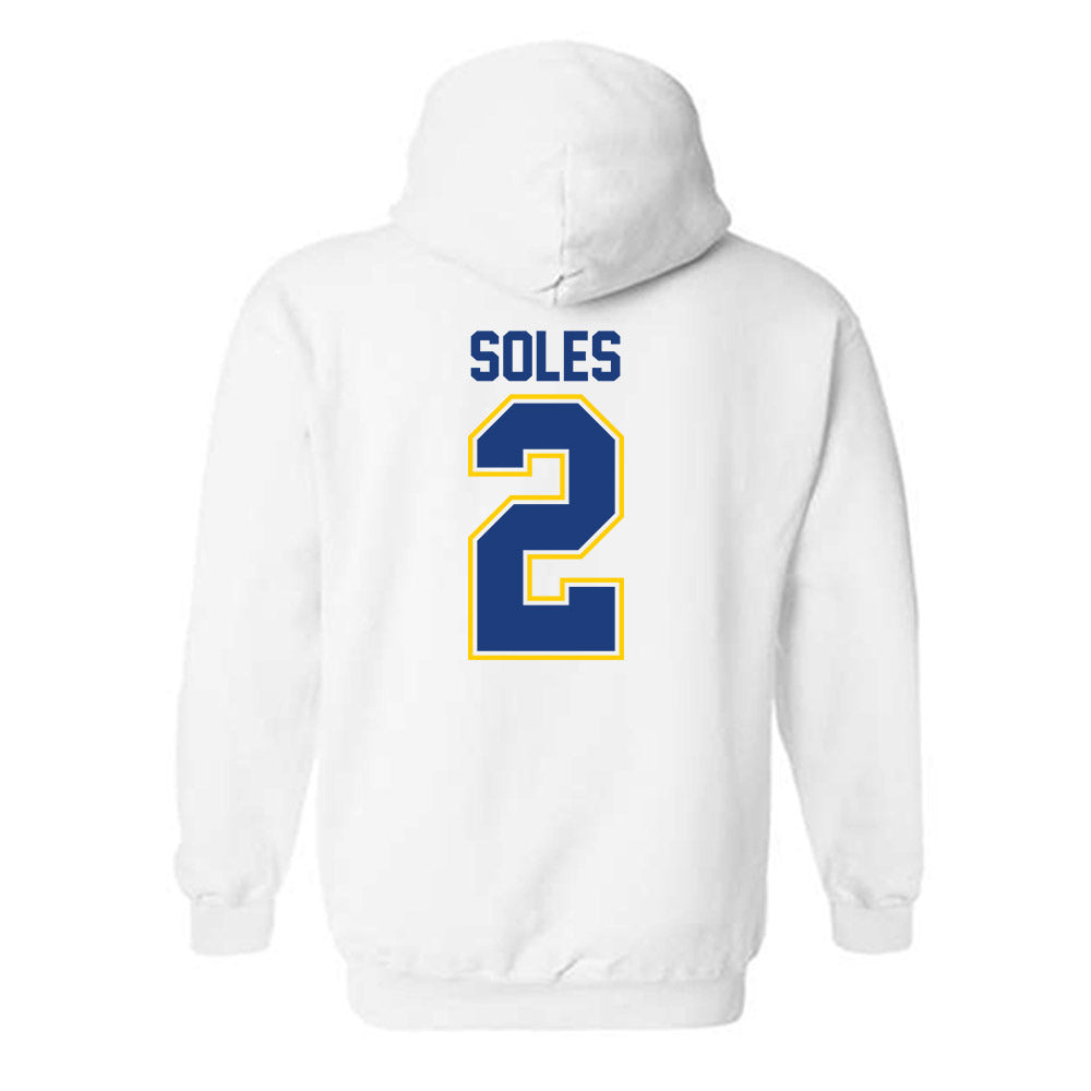 McNeese State - NCAA Women's Volleyball : Harmony Soles - Classic Shersey Hooded Sweatshirt-1