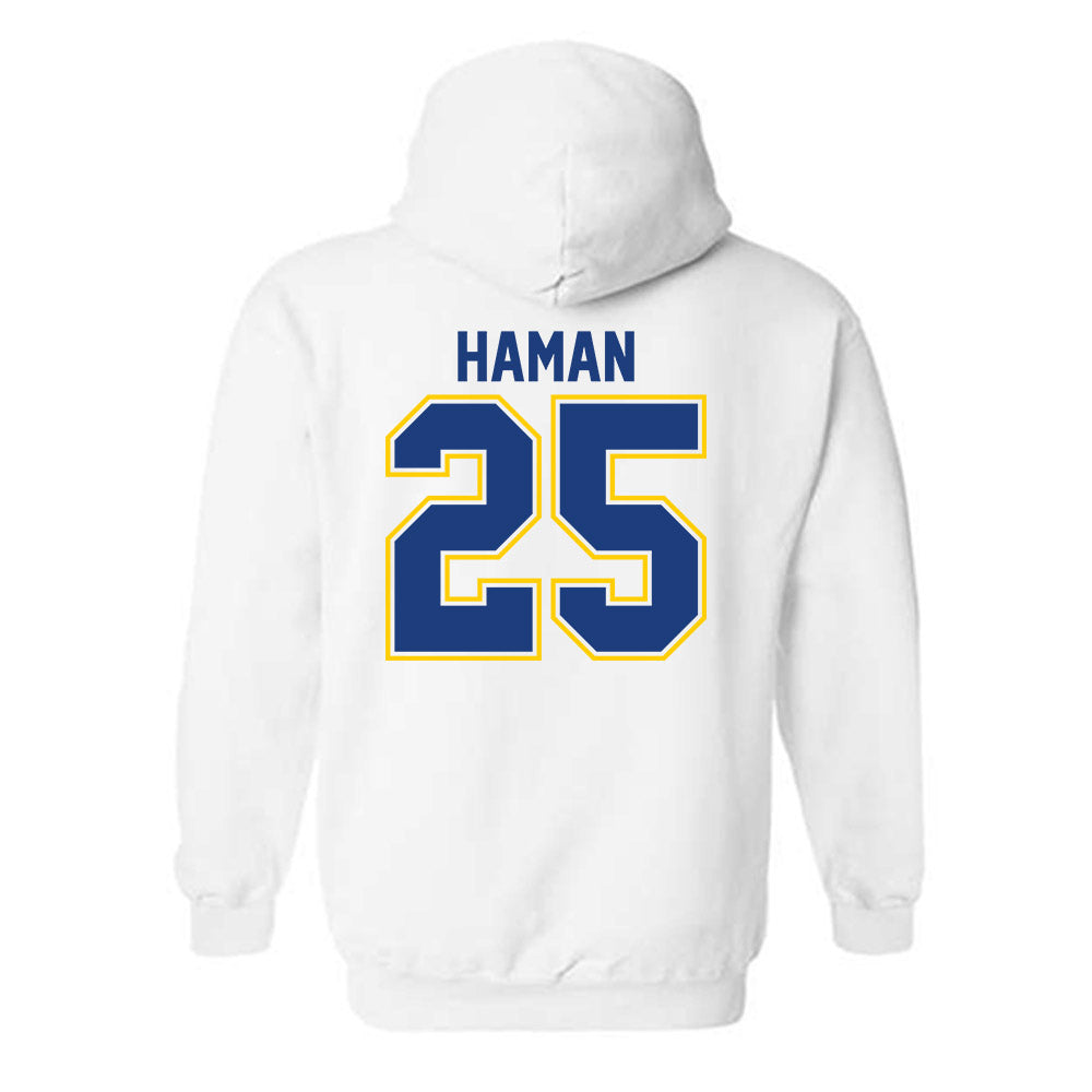 McNeese State - NCAA Football : Trevor Haman - Classic Shersey Hooded Sweatshirt-1