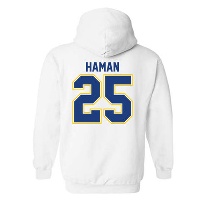 McNeese State - NCAA Football : Trevor Haman - Classic Shersey Hooded Sweatshirt-1