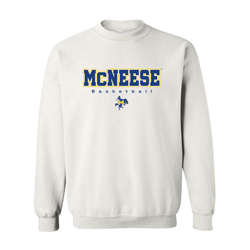 McNeese State - NCAA Men's Basketball : Alier Maluk - Classic Shersey Crewneck Sweatshirt-0