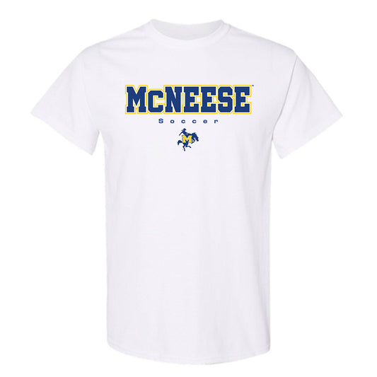 McNeese State - NCAA Women's Soccer : Vitoria Mitre - Classic Shersey T-Shirt-0