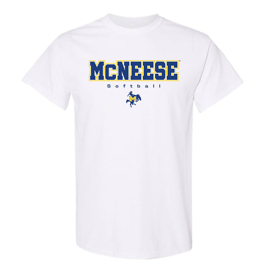 McNeese State - NCAA Softball : Morgan Foster - Classic Shersey T-Shirt-0