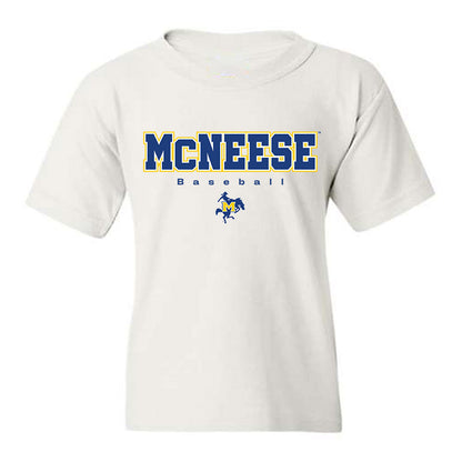 McNeese State - NCAA Baseball : DJ Pinkerton - Classic Shersey Youth T-Shirt-0