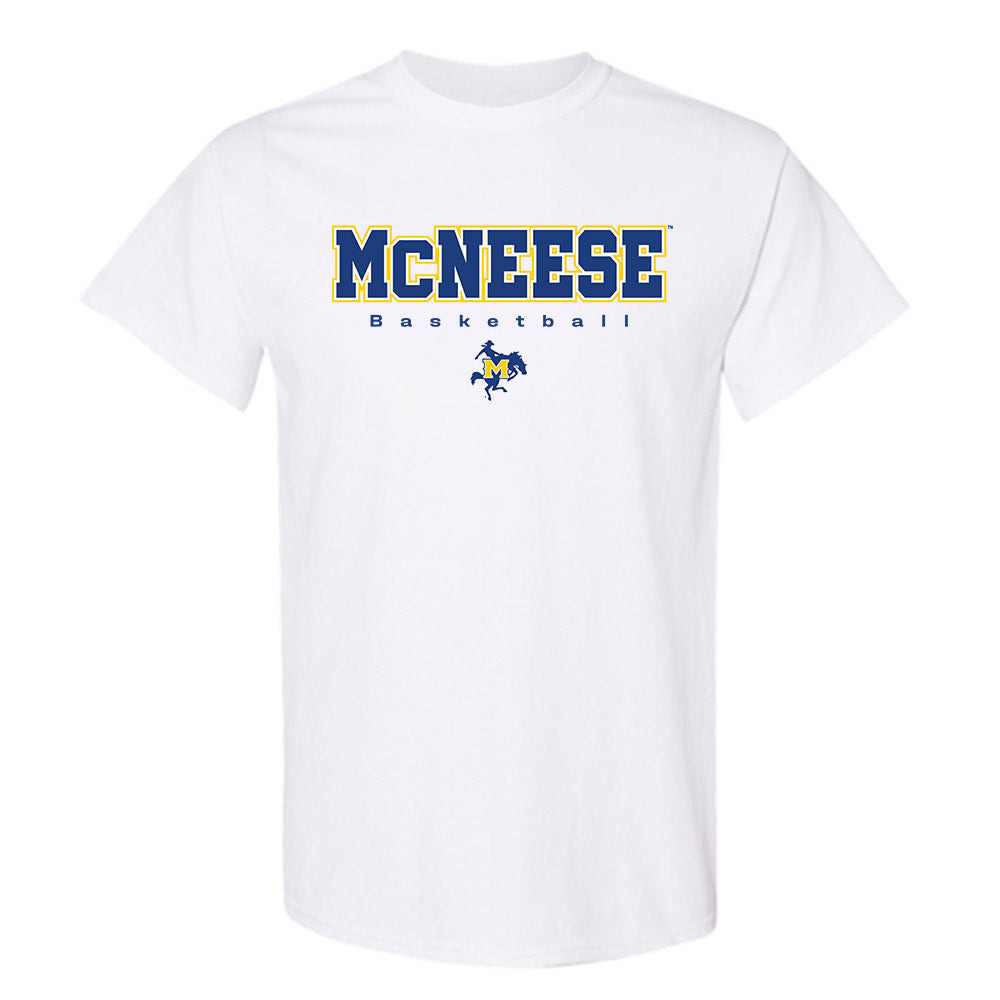 McNeese State - NCAA Men's Basketball : Alier Maluk - Classic Shersey T-Shirt-0