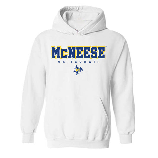 McNeese State - NCAA Women's Volleyball : Neal Grace Berry - Classic Shersey Hooded Sweatshirt-0