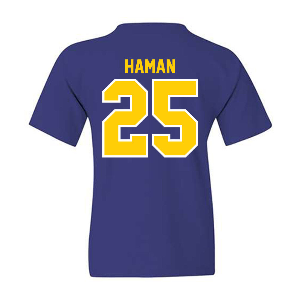 McNeese State - NCAA Football : Trevor Haman - Classic Fashion Shersey Youth T-Shirt-1