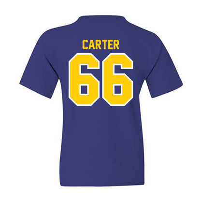 McNeese State - NCAA Football : Ian Carter - Classic Fashion Shersey Youth T-Shirt-1
