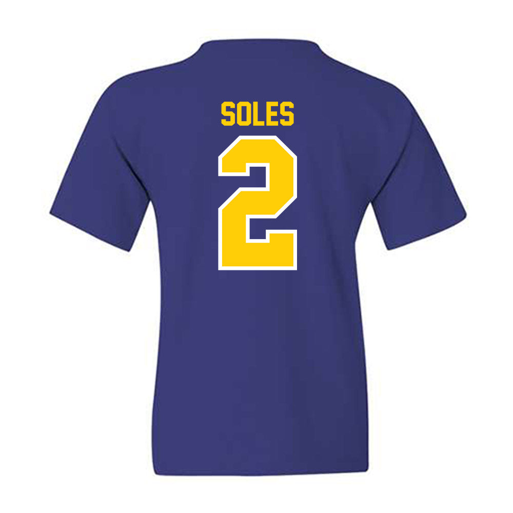 McNeese State - NCAA Women's Volleyball : Harmony Soles - Classic Fashion Shersey Youth T-Shirt-1