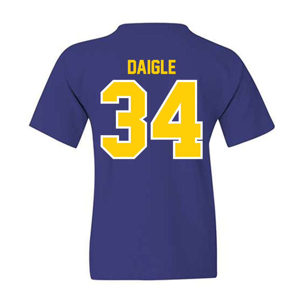 McNeese State - NCAA Softball : Malayna Daigle - Classic Fashion Shersey Youth T-Shirt-1