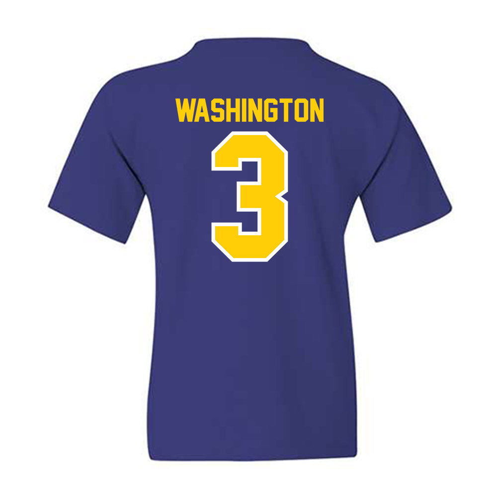 McNeese State - NCAA Women's Basketball : Allasia Washington - Classic Fashion Shersey Youth T-Shirt-1