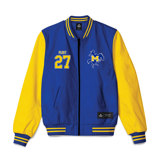 McNeese State - NCAA Football : Kenyatta Fleet - Bomber Jacket-0
