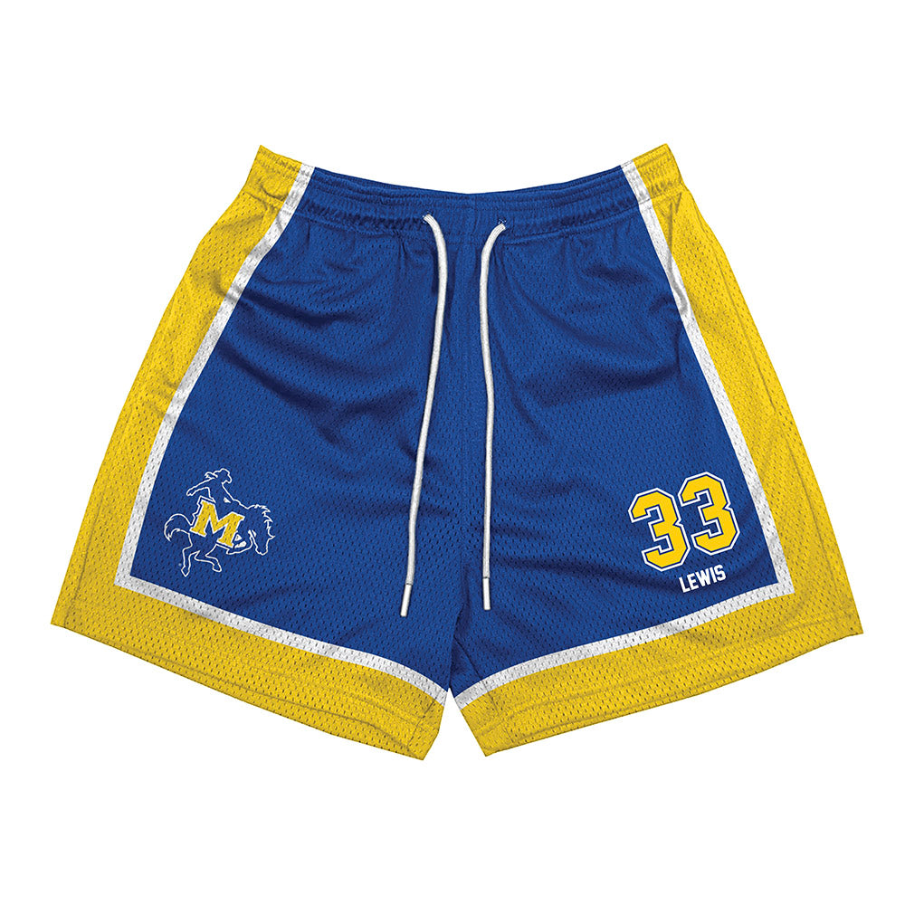 McNeese State - NCAA Football : Sandy Lewis - Shorts-0