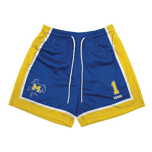McNeese State - NCAA Women's Basketball : Jalencia Pierre - Shorts-0