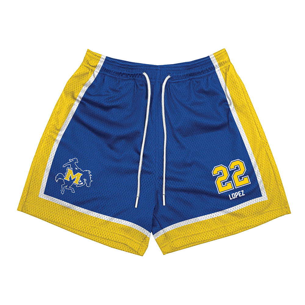 McNeese State - NCAA Baseball : Viggo Lopez - Shorts-0
