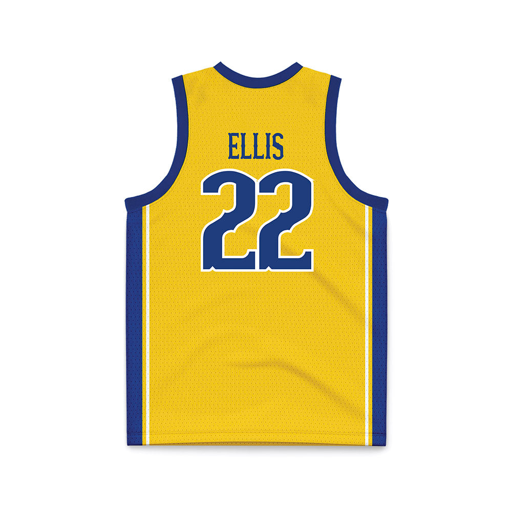 McNeese State - NCAA Women's Basketball : Kiayra Ellis - Yellow Basketball Jersey-1