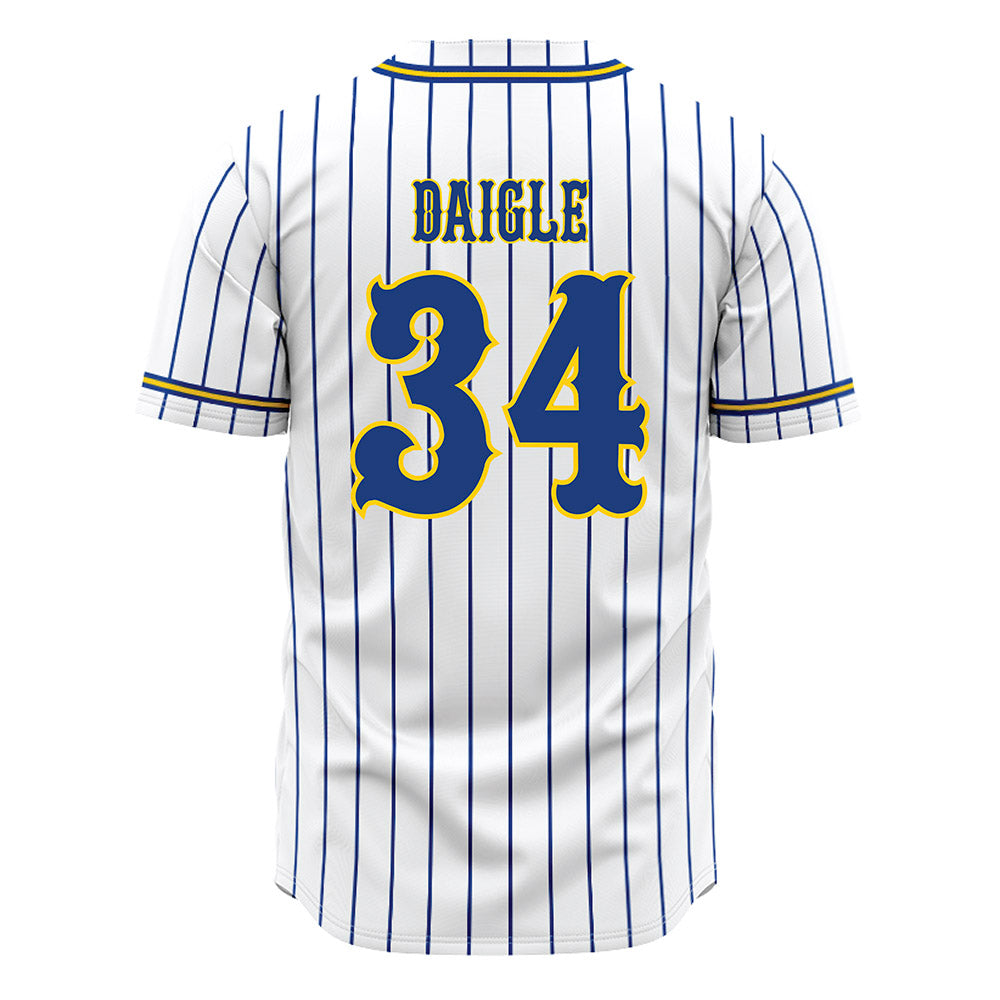 McNeese State - NCAA Softball : Malayna Daigle - White Jersey-1