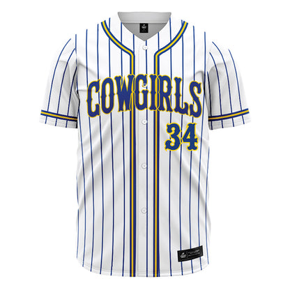 McNeese State - NCAA Softball : Malayna Daigle - White Jersey-0