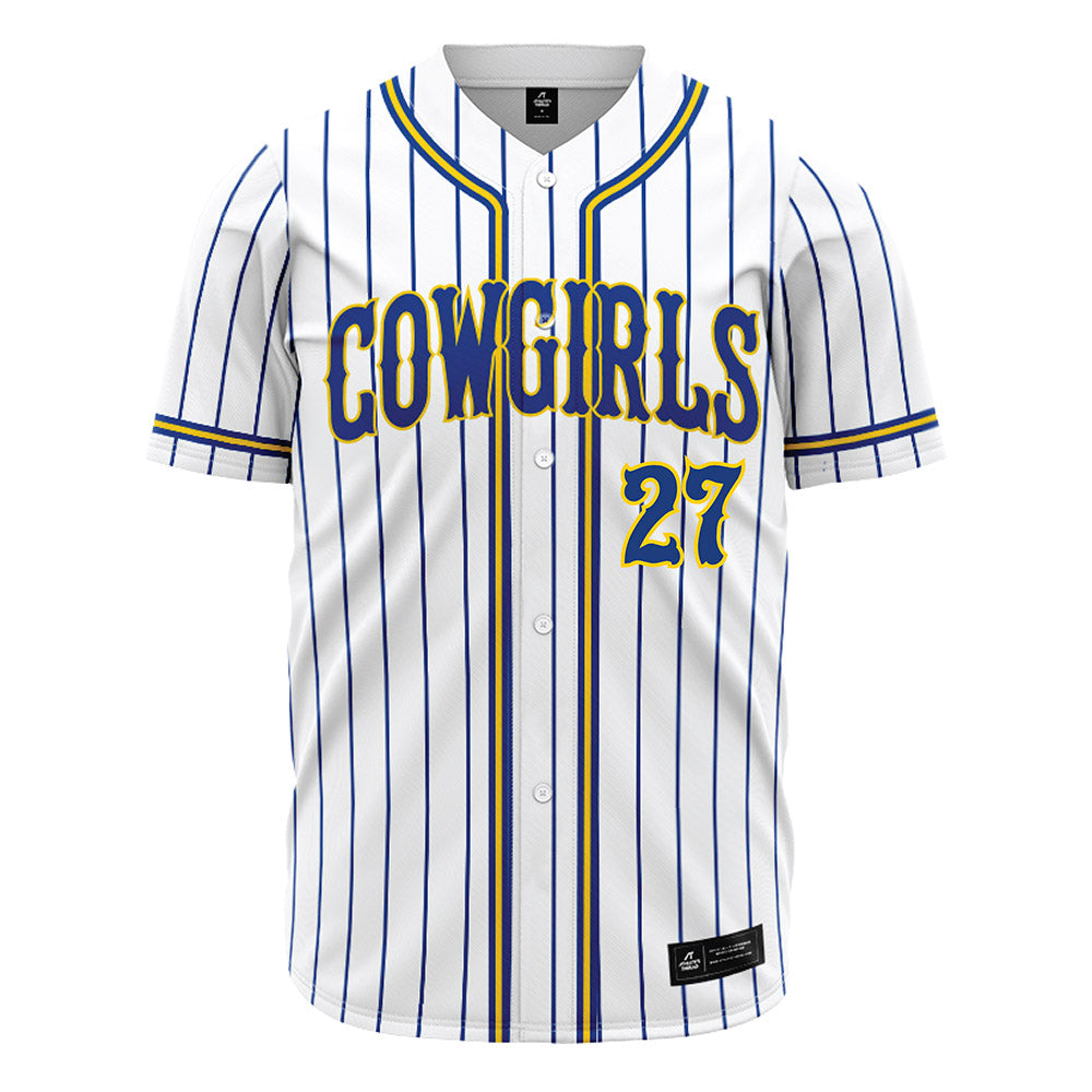 McNeese State - NCAA Softball : Rylee Cloud - White Jersey-0