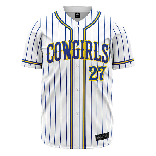 McNeese State - NCAA Softball : Rylee Cloud - White Jersey-0