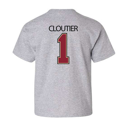 Boston College - NCAA Men's Ice Hockey : Louka Cloutier - Classic Shersey Youth T-Shirt-1