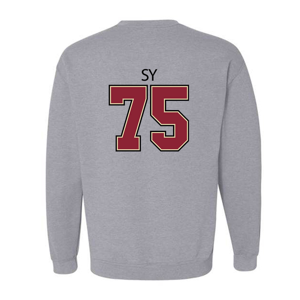 Boston College - NCAA Football : Pape Abdoulaye Sy - Classic Shersey Crewneck Sweatshirt-1