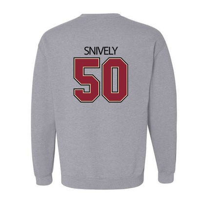 Boston College - NCAA Football : Owen Snively - Classic Shersey Crewneck Sweatshirt-1