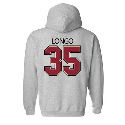 Boston College - NCAA Football : Tim Longo - Classic Shersey Hooded Sweatshirt-3