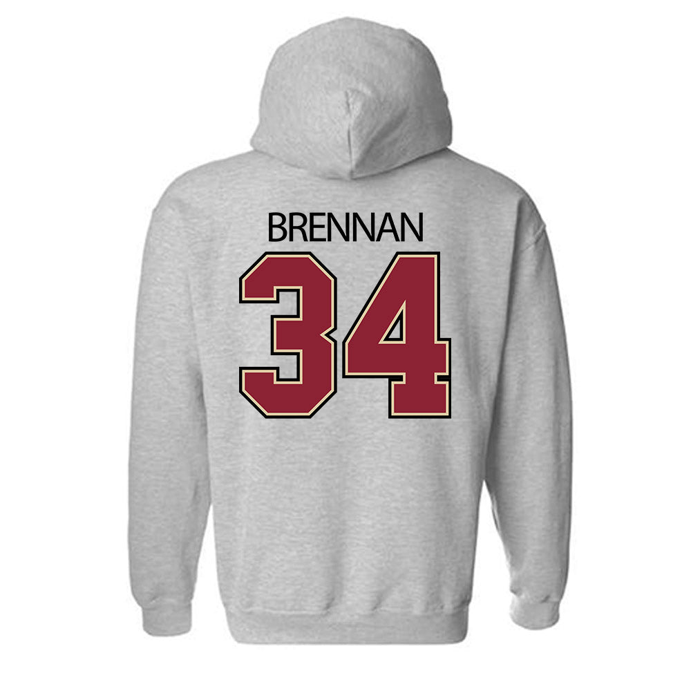 Boston College - NCAA Football : Duke Brennan - Classic Shersey Hooded Sweatshirt-2